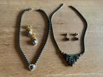 Vintage hematiet juwelen sets, Ophalen