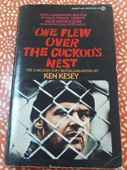 One Flew Over the Cuckoo's Nest, Ken Kesey, Jack Nicholson, Livres, Romans, Utilisé, Enlèvement ou Envoi
