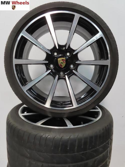 Porsche 911 991 type II 4 en 4 S 20 inch velgen zomerbanden, Auto-onderdelen, Banden en Velgen, Banden en Velgen, Zomerbanden