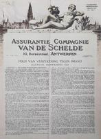 Assurantie Compagnie van de Schelde -  1924, Ophalen of Verzenden, 1920 tot 1950, Overige typen