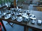 kommen 15 stuks allerlei maten allen inox, Huis en Inrichting, Keuken | Servies, Overige materialen, Gebruikt, Ophalen of Verzenden