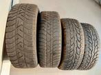 4 pneus hiver 195/55-15 avec des jantes Ford Fiesta, Auto-onderdelen, Ophalen, Gebruikt, 15 inch, Banden en Velgen