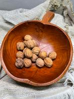 Vintage houten schaal, appel figuur, Antiek en Kunst, Ophalen