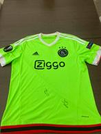 Gesigneerd shirt Ajax, Sport en Fitness, Voetbal, Maat L, Ophalen of Verzenden, Zo goed als nieuw, Shirt