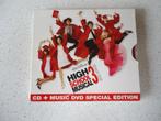 CD + DVD: Walt Disney's "High School Musical 3" Senior Year., Cd's en Dvd's, Cd's | Pop, Ophalen of Verzenden, Zo goed als nieuw