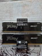 32 GO DDR4 FURY 3200 MHZ, Informatique & Logiciels, 32 GB, Enlèvement ou Envoi, DDR4, Comme neuf