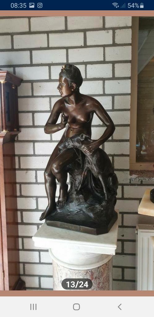 Vous recherchez des statues anciennes en bronze ou en marbre, Antiquités & Art, Antiquités | Bronze & Cuivre, Enlèvement