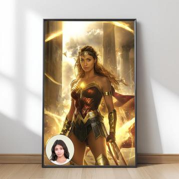 Poster/Affiche personnalisé Wonder Woman – 20 designs dispos beschikbaar voor biedingen