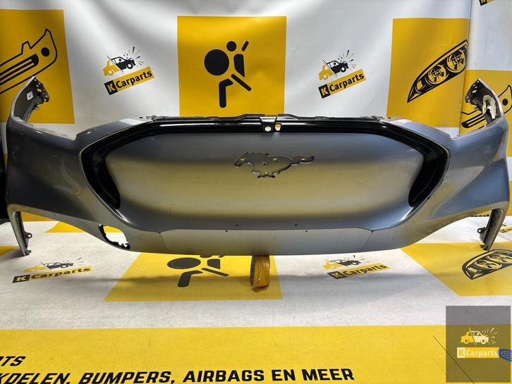 Ford Mustang Mach-E 20- voorbumper LJ8B-17E898-AC origineel, Auto-onderdelen, Carrosserie, Bumper, Ford, Gebruikt