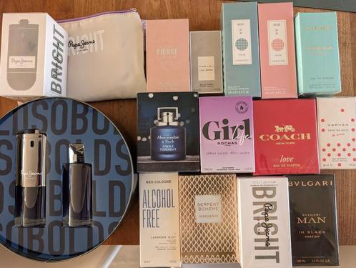 Pakket met 15 parfums topmerken: -60%, Handtassen en Accessoires, Uiterlijk | Parfum, Nieuw, Ophalen of Verzenden