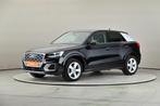 (1YBX489) Audi Q2, Auto's, Zwart, Bedrijf, 5 zetels, 150 pk