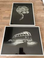 2 Volkswagen posters in kader, Verzamelen, Ophalen, Zo goed als nieuw