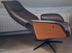 Prachtige leren fauteuil., Ophalen, Gebruikt, Leer