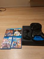 Playstation 4 pro met 2 bakjes en 4 spellen, Neuf, Enlèvement ou Envoi, 1 TB, Pro