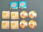 Vintage 10 onderzetters, Ophalen of Verzenden, Gebruikt, Viltje(s), Leffe
