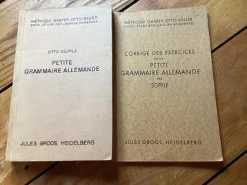 Petite grammaire allemande + corrigé des exercices Méthode G, Livres, Enlèvement ou Envoi, Utilisé
