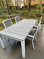 Tuintafel aluminium onderstel, Tuin en Terras, Ophalen, Aluminium