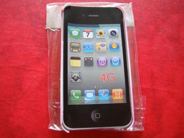 Coque plastique "KISS" Dimensions: 6 X 11 cm, Telecommunicatie, Mobiele telefoons | Hoesjes en Screenprotectors | Apple iPhone