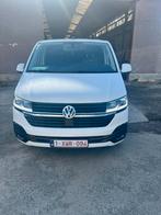 Vw t6 2L 150pk 2020 lang chassis, Auto's, Stof, Euro 6, 4 cilinders, Wit