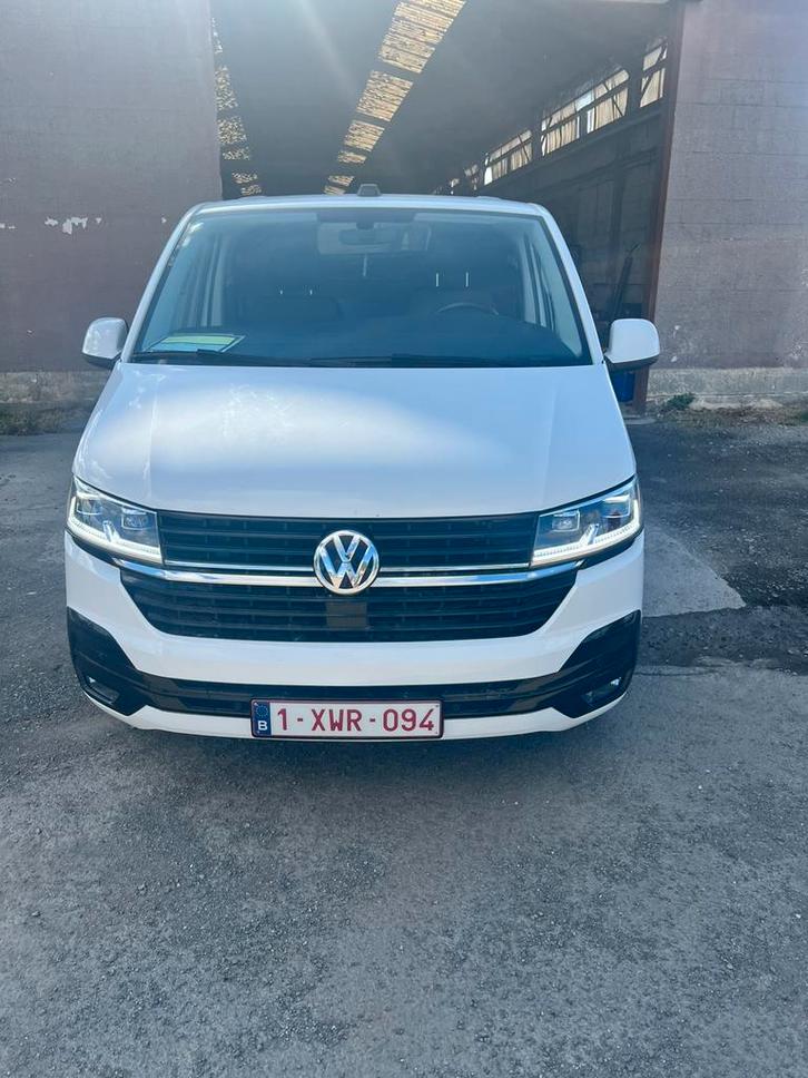 Vw t6 2L 150pk 2020 lang chassis, Auto's, Volkswagen, Particulier, Transporter, ABS, Achteruitrijcamera, Adaptive Cruise Control