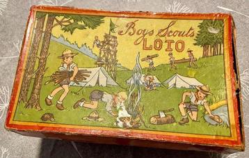 Vintage loto spel boy scouts beschikbaar voor biedingen