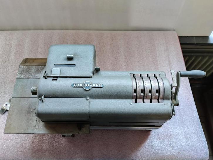 Taxograph & Francotyp - Machines à impôts factures d'époque, Antiquités & Art, Antiquités | Bureau & Affaires, Enlèvement