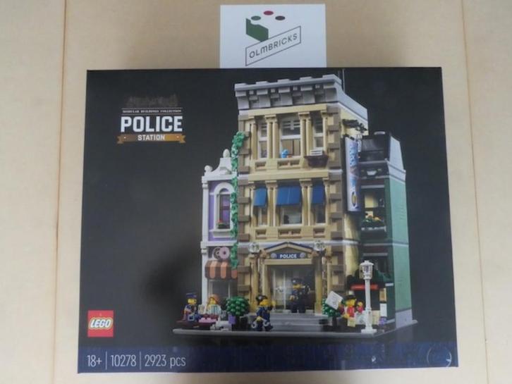 LEGO Icons 10278 Police Station, Kinderen en Baby's, Speelgoed | Duplo en Lego, Nieuw, Lego, Complete set, Ophalen of Verzenden