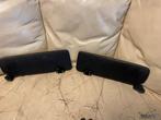 Bmw E46 cabrio zonnekleppen set zwart 3-serie zonneklep, Auto-onderdelen, Ophalen of Verzenden, Gebruikt, BMW