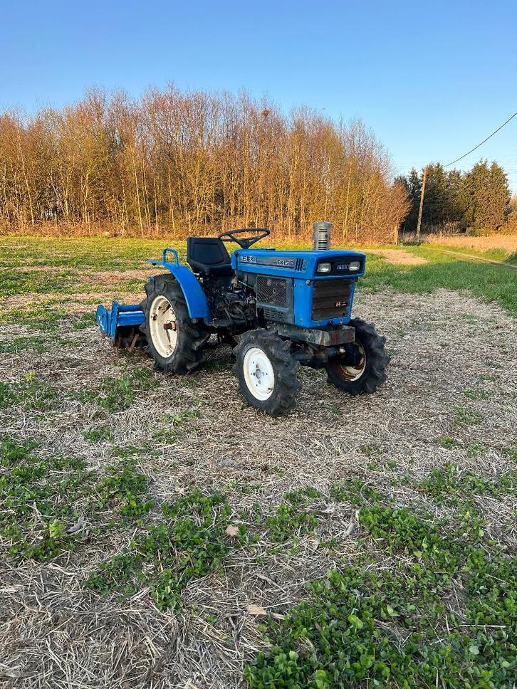**prachtige iseki tx1510 18pk 3cil 4x4 met frees 849 uren!**, Zakelijke goederen, Landbouw | Werktuigen, Akkerbouw, Bollenteelt