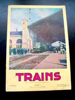 Belgische spoorwegen - TRAINS Revue nr. 9 juni 1952 NMBS, Ophalen of Verzenden, Gebruikt, Trein, Boek of Tijdschrift