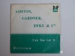 Ashton Gardner Dyke & Co. Can You get It Delirium 7" 1971, 7 pouces, Jazz et Blues, Utilisé, Enlèvement ou Envoi