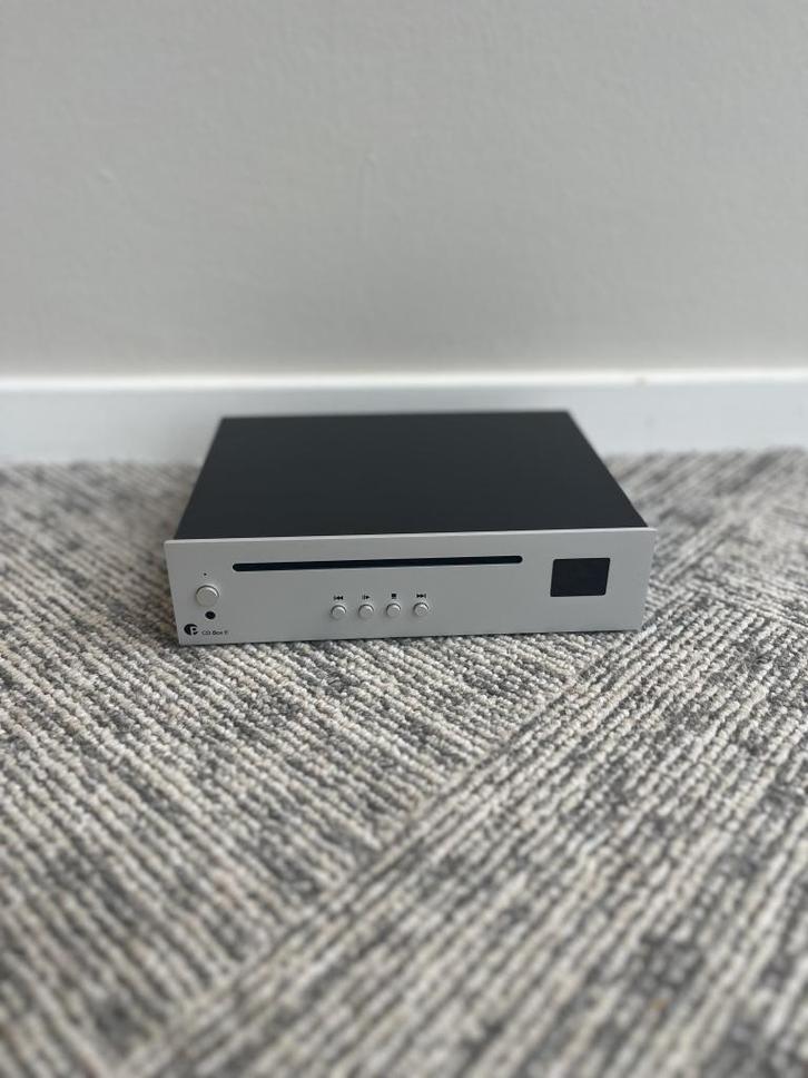 Pro-Ject CD Box E CD-Speler - Zilver, Audio, Tv en Foto, Cd-spelers