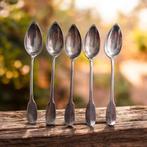 Couverts , Cuillères  XIXe siècle - Argent Massif. 934, 80g, Envoi, Argent