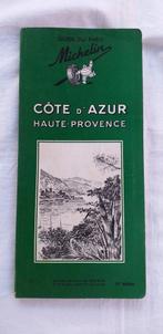 Michelin Cote d'Azur 1963, Livres, Nature, Enlèvement ou Envoi