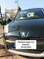 Partner tepee 1.6 essence 15/12/2012, Auto's, Peugeot, Stof, Zwart, Particulier, Partner