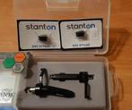 Kit van 2 Stanton Discmaster 2 cellen en 2 nieuwe naalden, Ophalen of Verzenden, Refurbished, Platenspeler-onderdeel, Overige merken