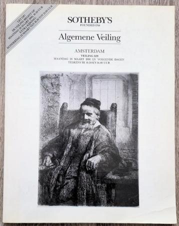 Sotheby’s Algemene Veiling. Amsterdam Veiling 528 - 1990 beschikbaar voor biedingen