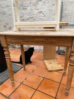 Houten tafeltje+ roltafeltje IKEA + houten bankje, Maison & Meubles, Cottage 🫢 zo snel mogelijk af te halen a.u.b., Utilisé, Enlèvement ou Envoi
