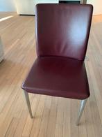 Stoelen Jori (6stuks), Huis en Inrichting, Stoelen, Ophalen, Overige kleuren, Leer, Zo goed als nieuw