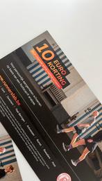Kortingsbonnen Runners lab  2 x 10 euro, geldig tot 31/8/26, Kortingsbon