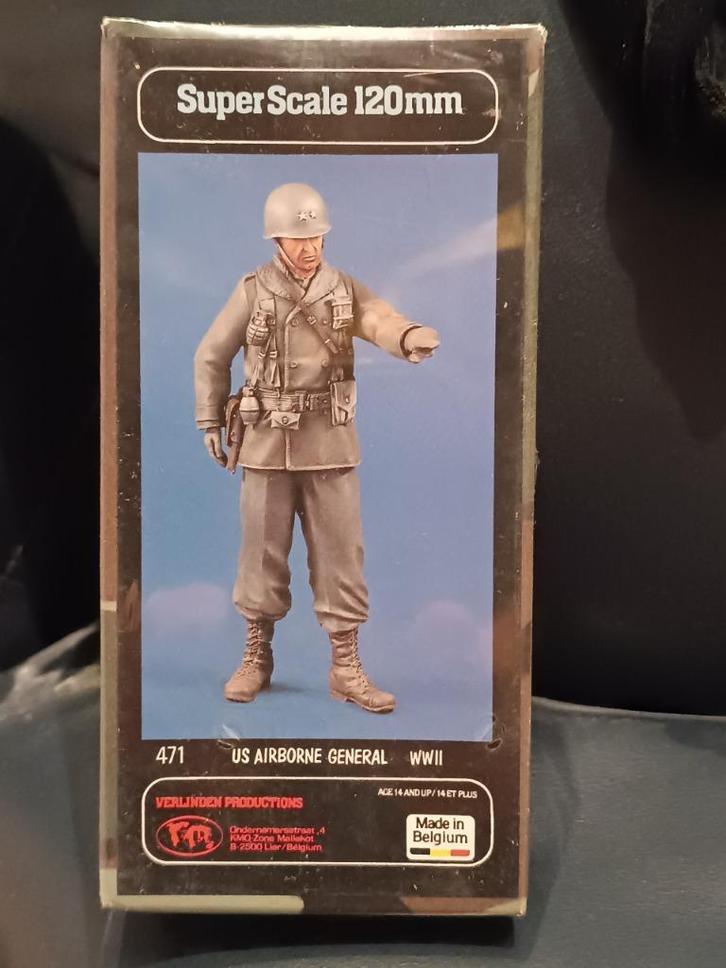 2 figuren Verlinden Productions - schaal 120mm (1/16), Hobby en Vrije tijd, Modelbouw | Figuren en Diorama's, Nieuw, Figuur of Figuren