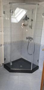 Tub de douche en pierre bleue, Ophalen, Gebruikt, Steen, Douche
