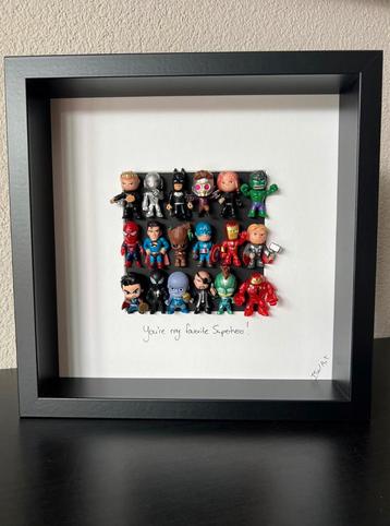 Origineel 3D-kunstwerk – “You’re my favorite superhero!” beschikbaar voor biedingen