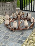 Groot herten geweien luster lamp kroonluchter, Ophalen of Verzenden