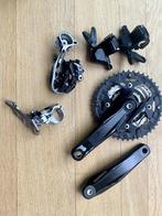 Shimano Deore groep/onderdelen, Fietsen en Brommers, Crankstel of Pedalen, Gebruikt, Shimano, Mountainbike