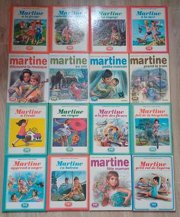 Lot 16 livres Martine (possibilité à la pièce)