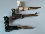 3 Oude smeedijzeren sluitingen, Antiek en Kunst, Ophalen of Verzenden