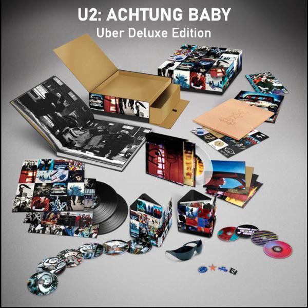 U2 Achtung Baby Über deluxe, Cd's en Dvd's, Cd's | Rock, Nieuw in verpakking, Poprock, Ophalen