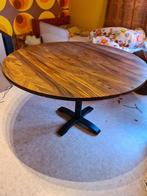 Ronde tafel eik epoxy, Enlèvement ou Envoi, Comme neuf