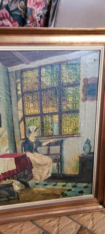 Ancien tableau, Enlèvement ou Envoi